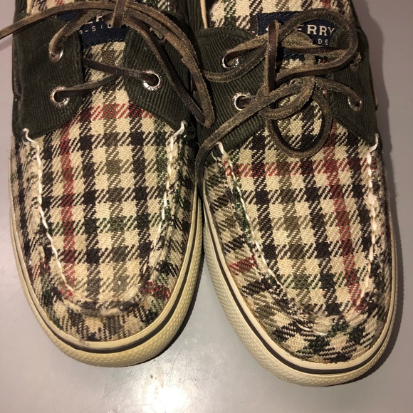 Sperry Top Sider Plaid Loafers. Size 7.5 - Picture 2 of 8